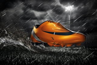 Free Nike Orange Mercurial Vapor Picture for Android, iPhone and iPad