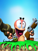 Worms Games wallpaper 132x176