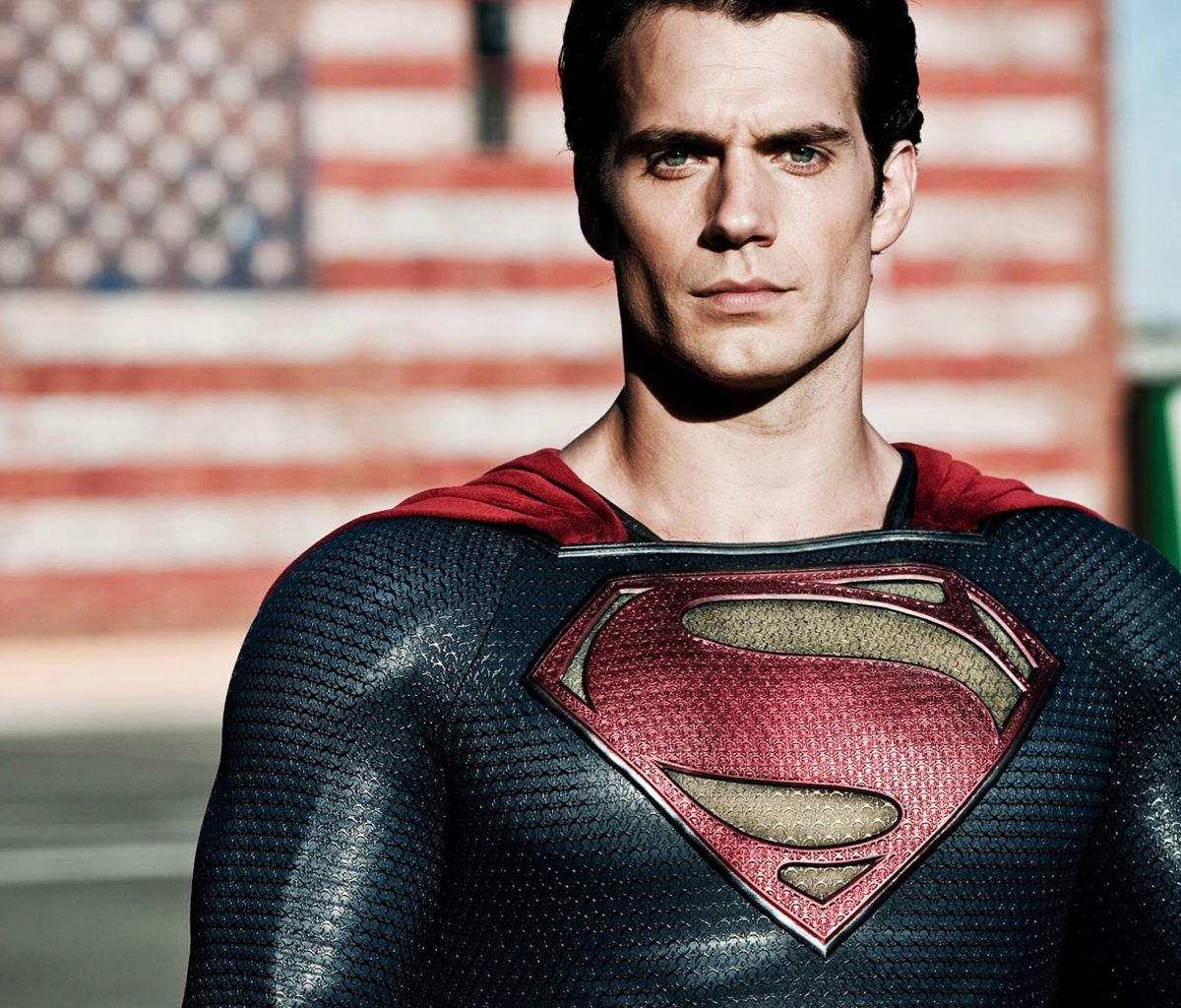 Fondo de pantalla Henry Cavill In Man Of Steel 1200x1024