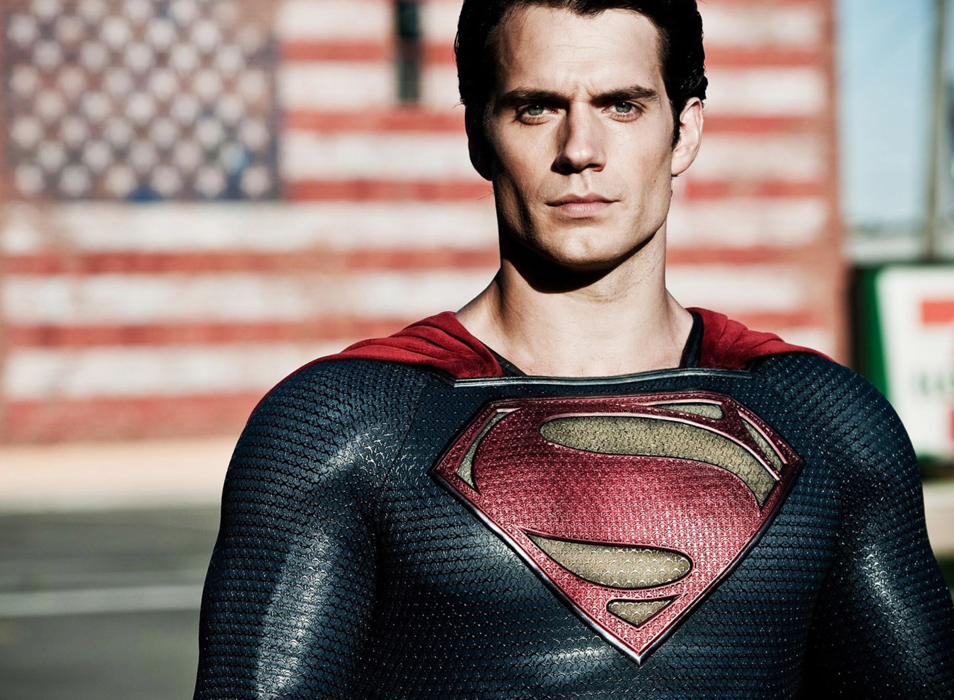 Fondo de pantalla Henry Cavill In Man Of Steel 1920x1408