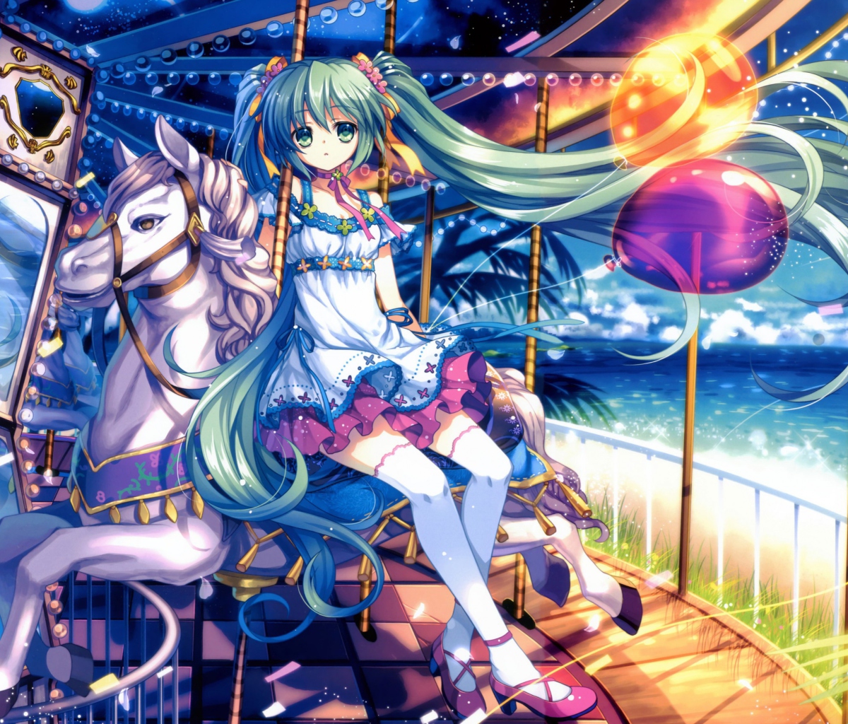 Hatsune Miku, Vocaloid screenshot #1 1200x1024