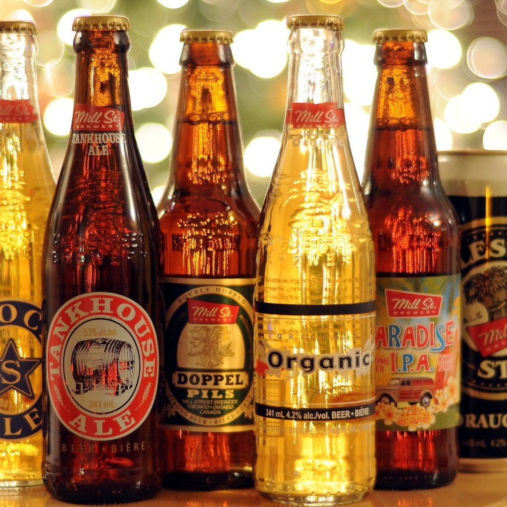 Fondo de pantalla Beer Bottles 1024x1024