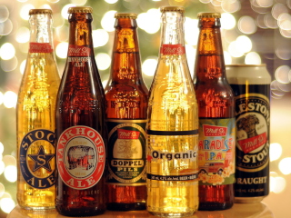 Beer Bottles wallpaper 320x240