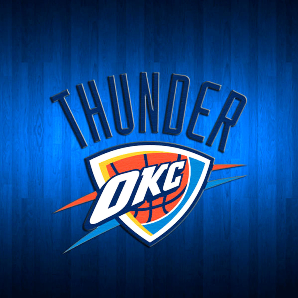 Das Oklahoma City Thunder Wallpaper 1024x1024