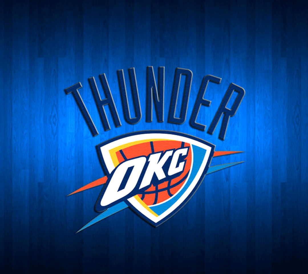 Das Oklahoma City Thunder Wallpaper 1080x960