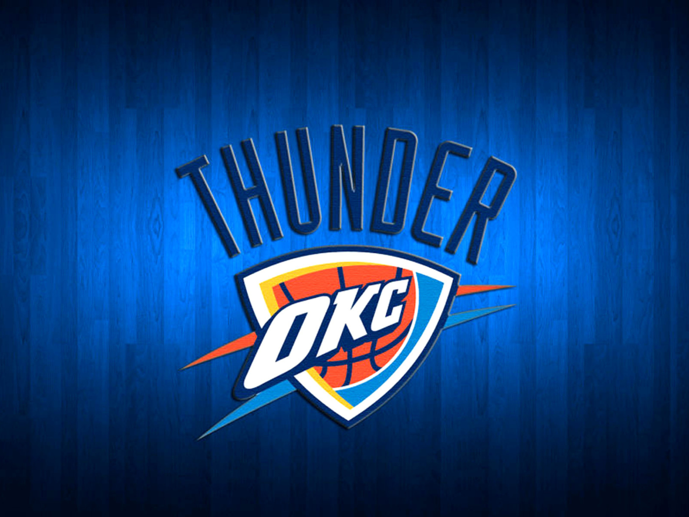Das Oklahoma City Thunder Wallpaper 1400x1050