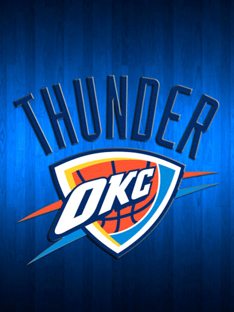 Fondo de pantalla Oklahoma City Thunder 480x640