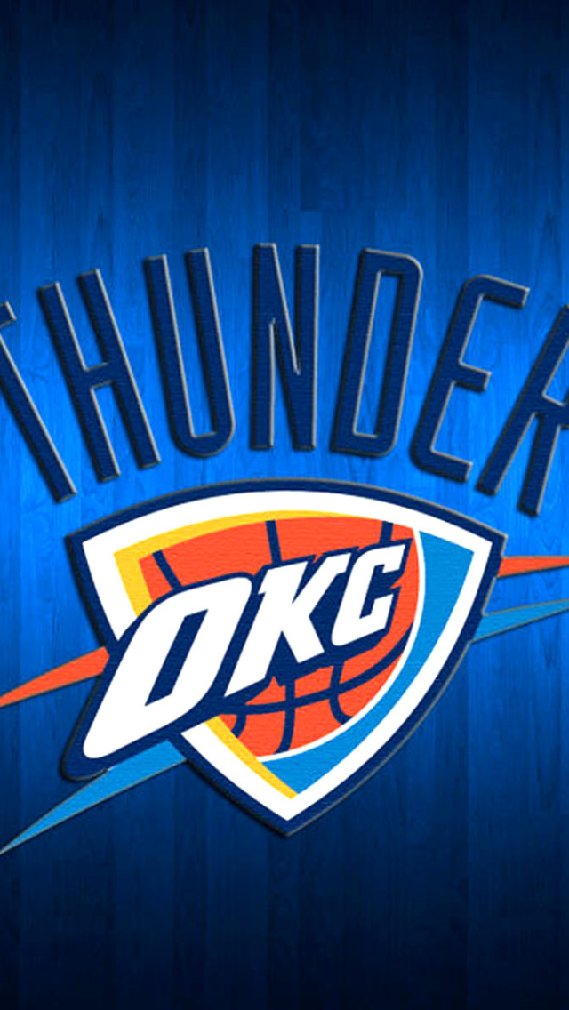 Oklahoma City Thunder wallpaper 640x1136