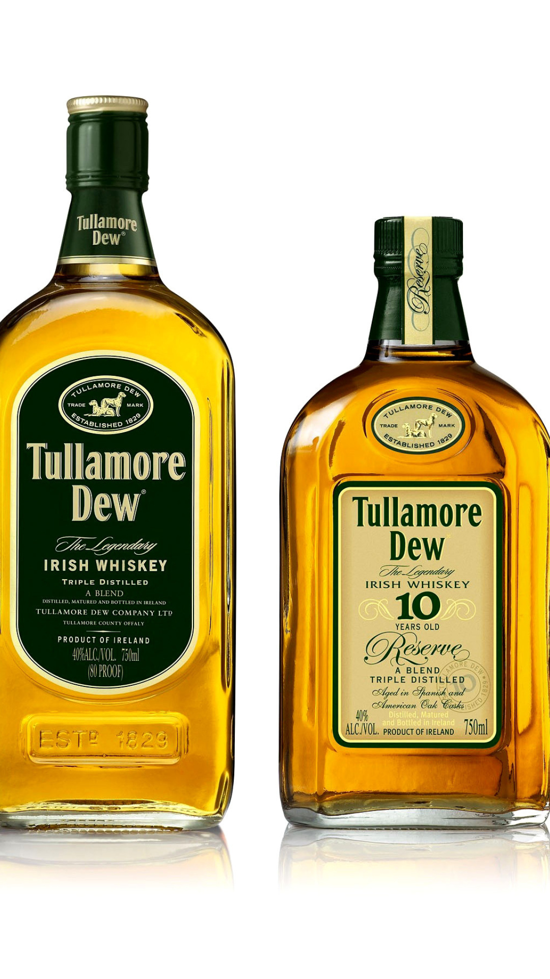 Tullamore DEW Irish Whiskey wallpaper 1080x1920