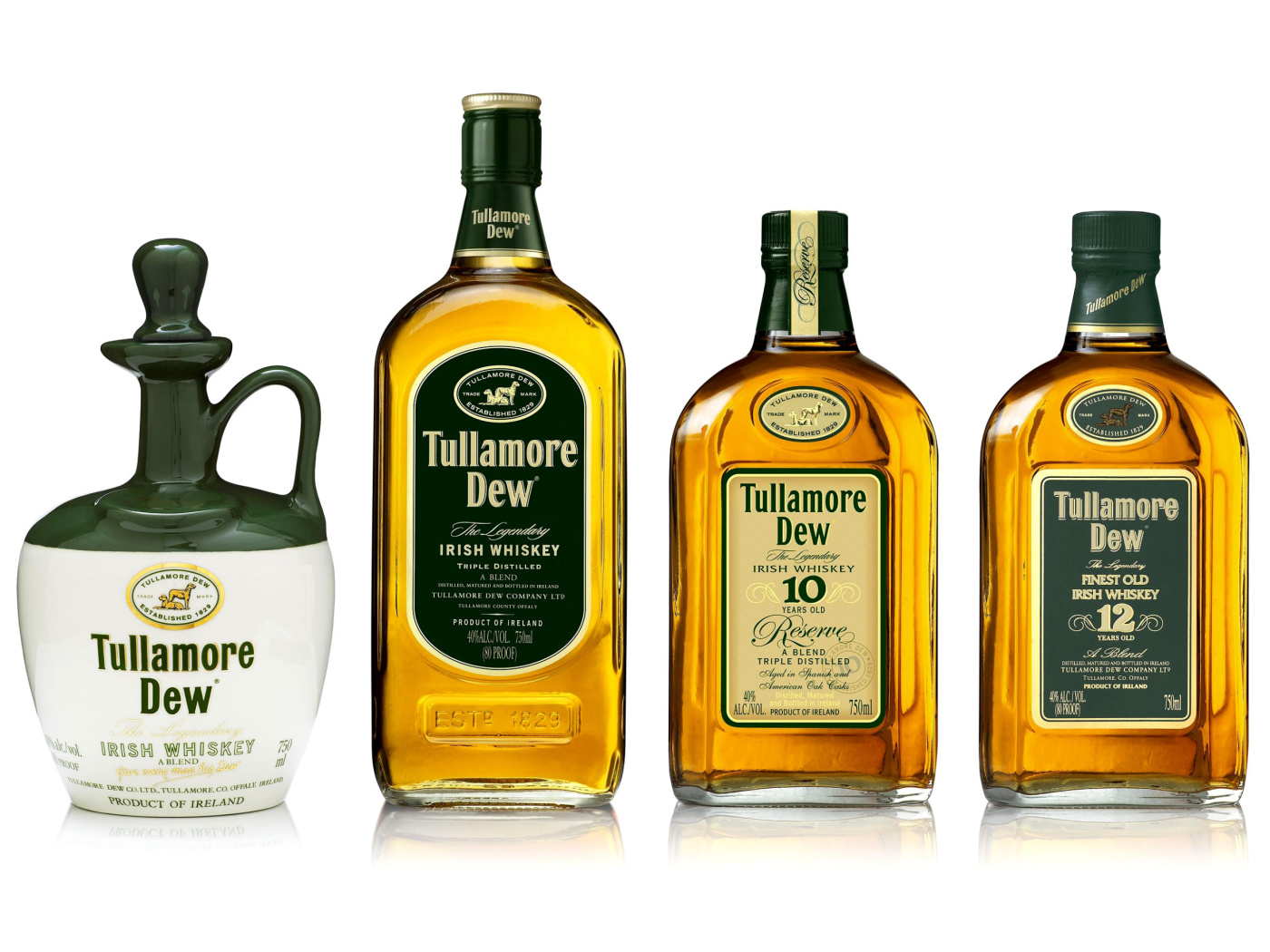 Обои Tullamore DEW Irish Whiskey 1400x1050