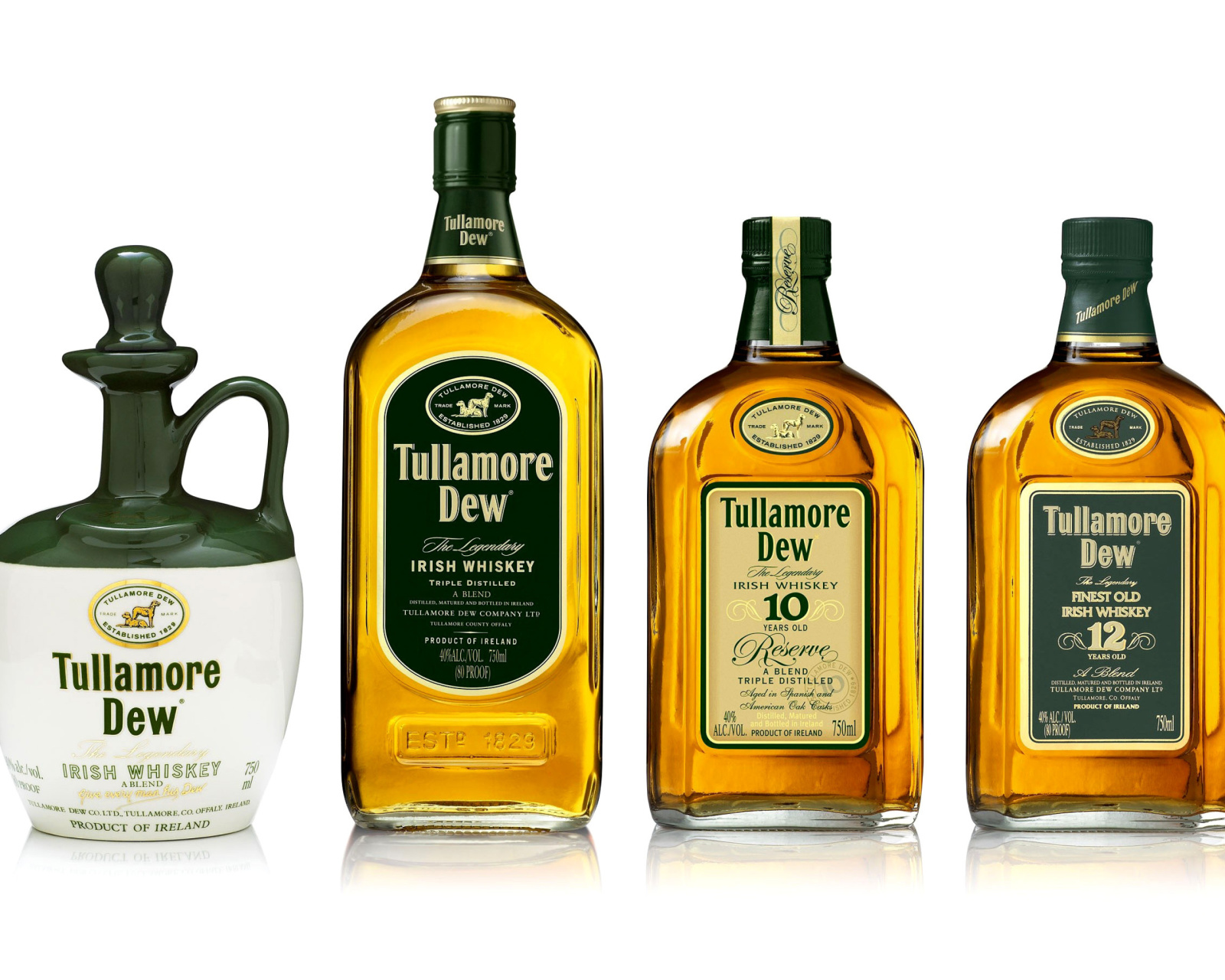 Das Tullamore DEW Irish Whiskey Wallpaper 1600x1280