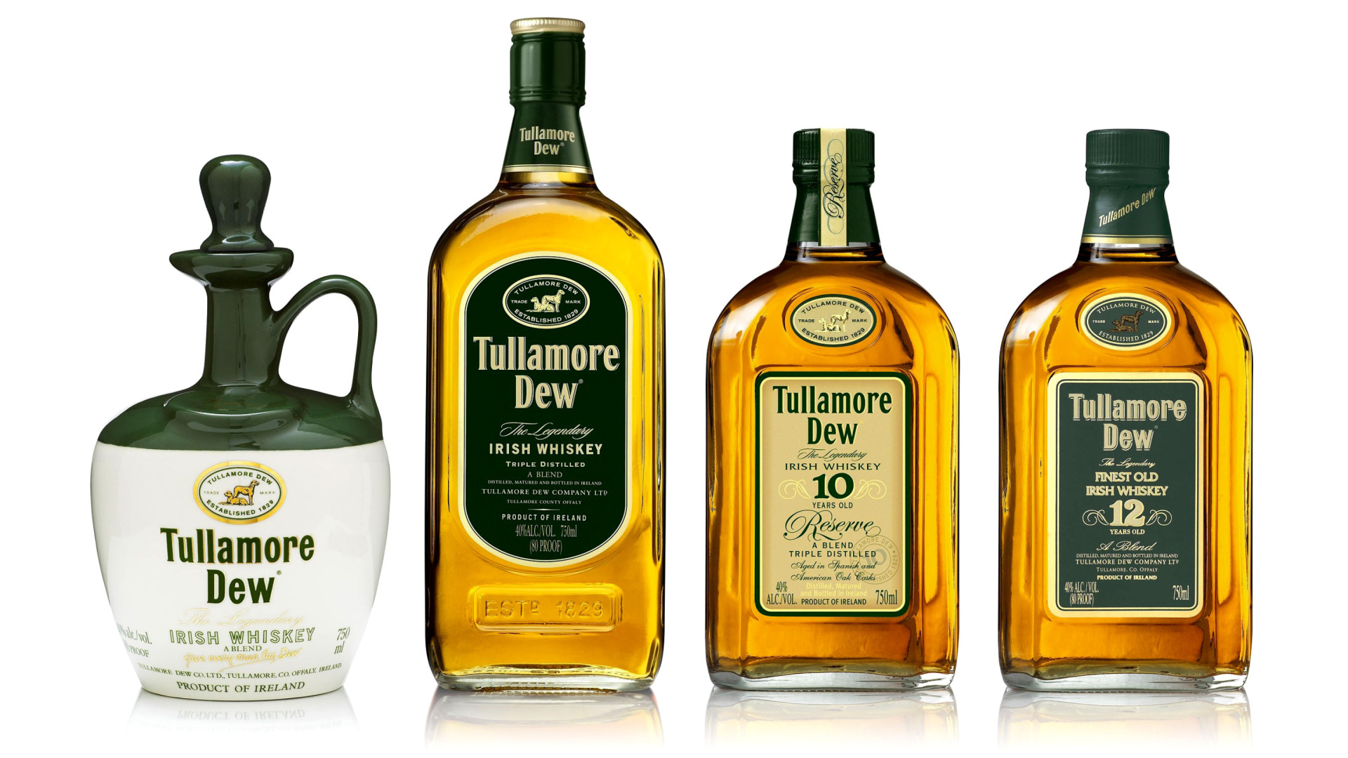 Обои Tullamore DEW Irish Whiskey 1920x1080