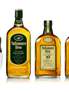Das Tullamore DEW Irish Whiskey Wallpaper 240x320