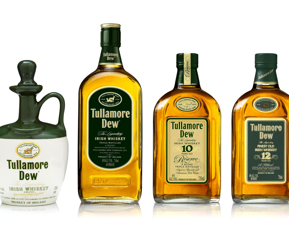 Fondo de pantalla Tullamore DEW Irish Whiskey 960x800