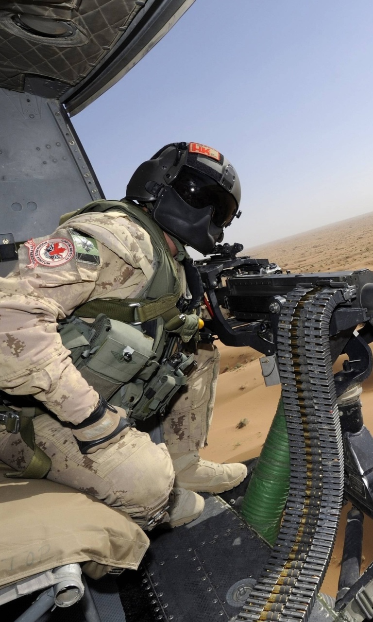 Machine Gun with Soldiers screenshot #1 768x1280