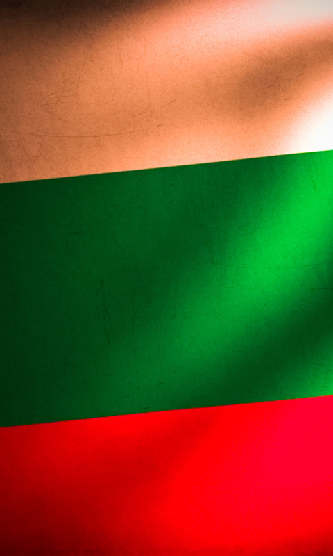 Fondo de pantalla Bulgaria Flag 480x800