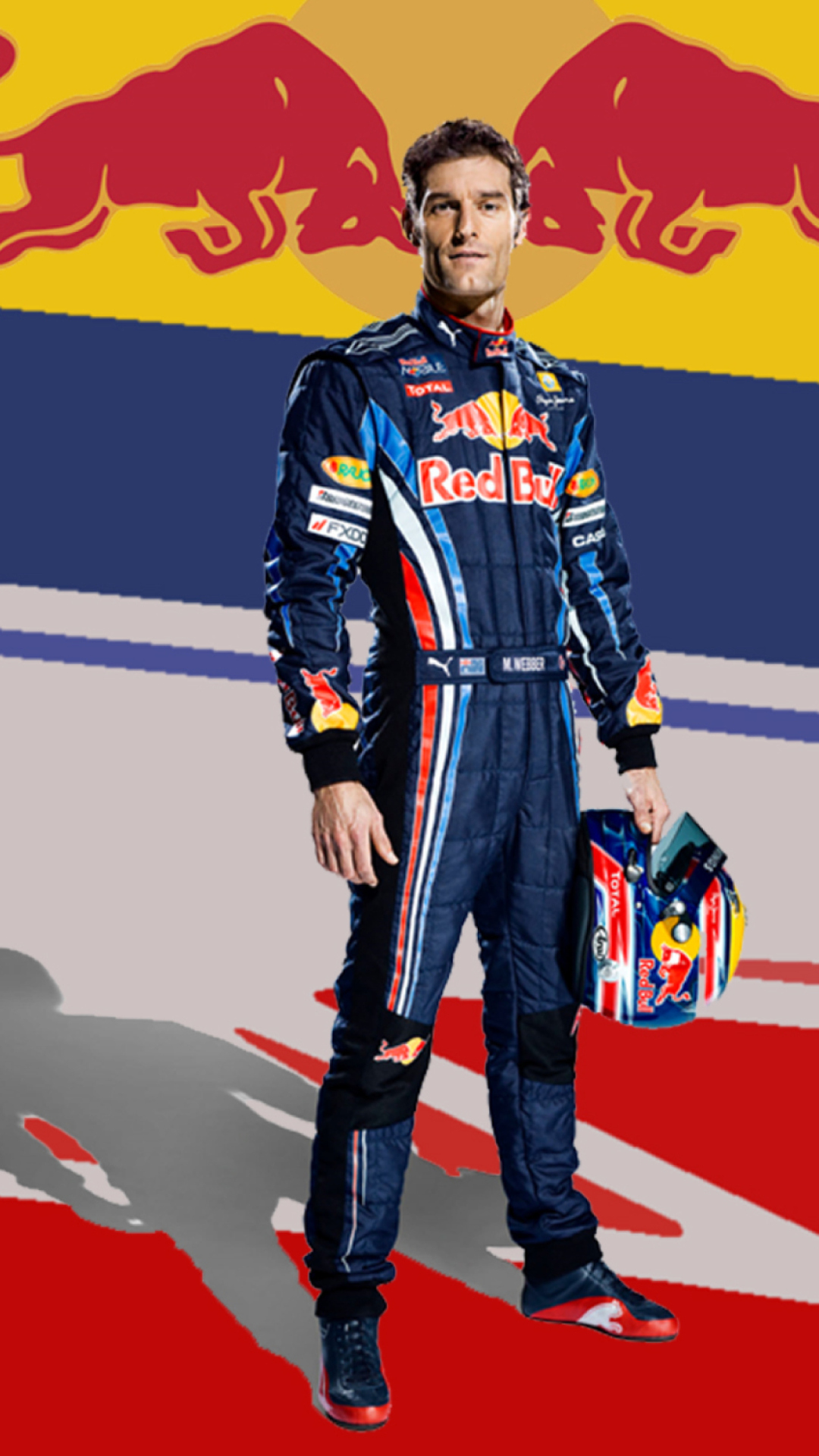 Fondo de pantalla Red Bull Racing 1080x1920