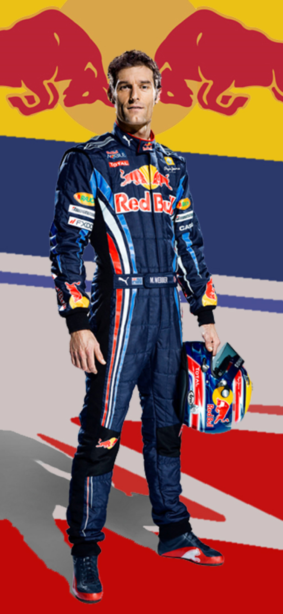 Das Red Bull Racing Wallpaper 1170x2532
