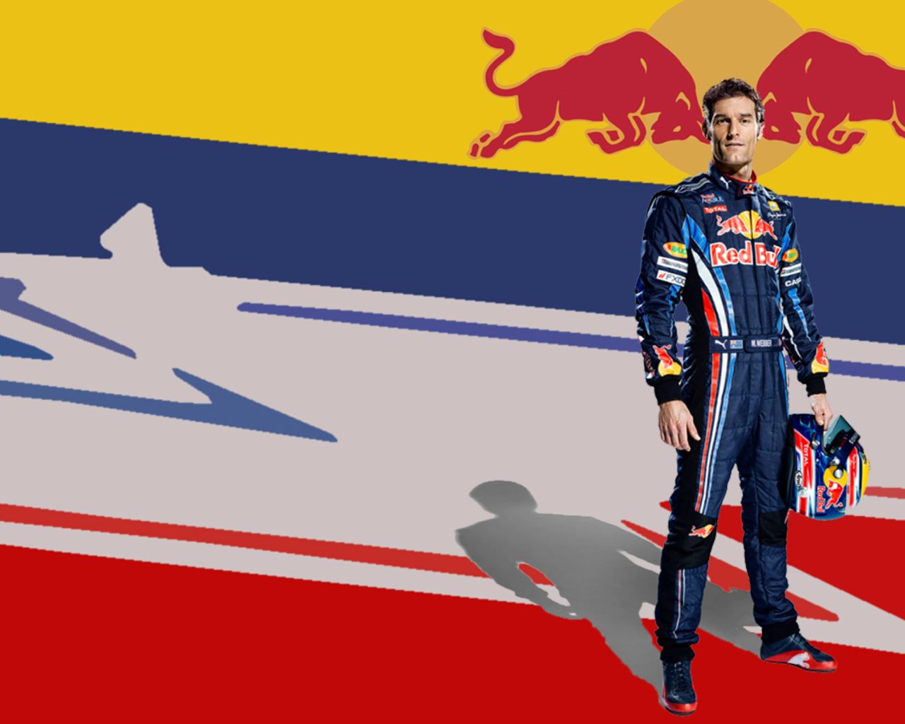 Fondo de pantalla Red Bull Racing 1280x1024