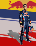 Das Red Bull Racing Wallpaper 128x160
