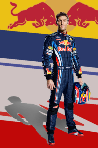 Red Bull Racing wallpaper 320x480