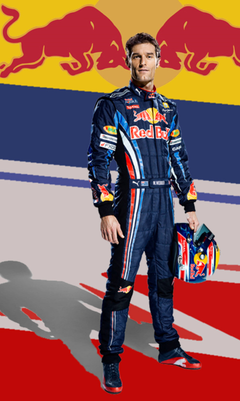 Fondo de pantalla Red Bull Racing 480x800