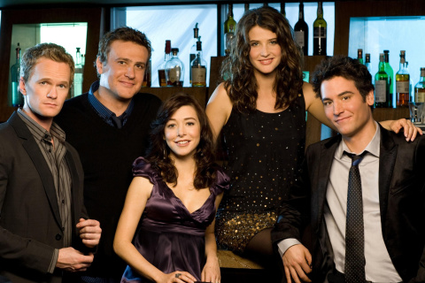 Sfondi How I Met Your Mother in Bar 480x320