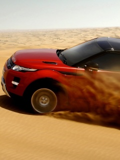 Sfondi Range Rover Evoque Dubai 240x320