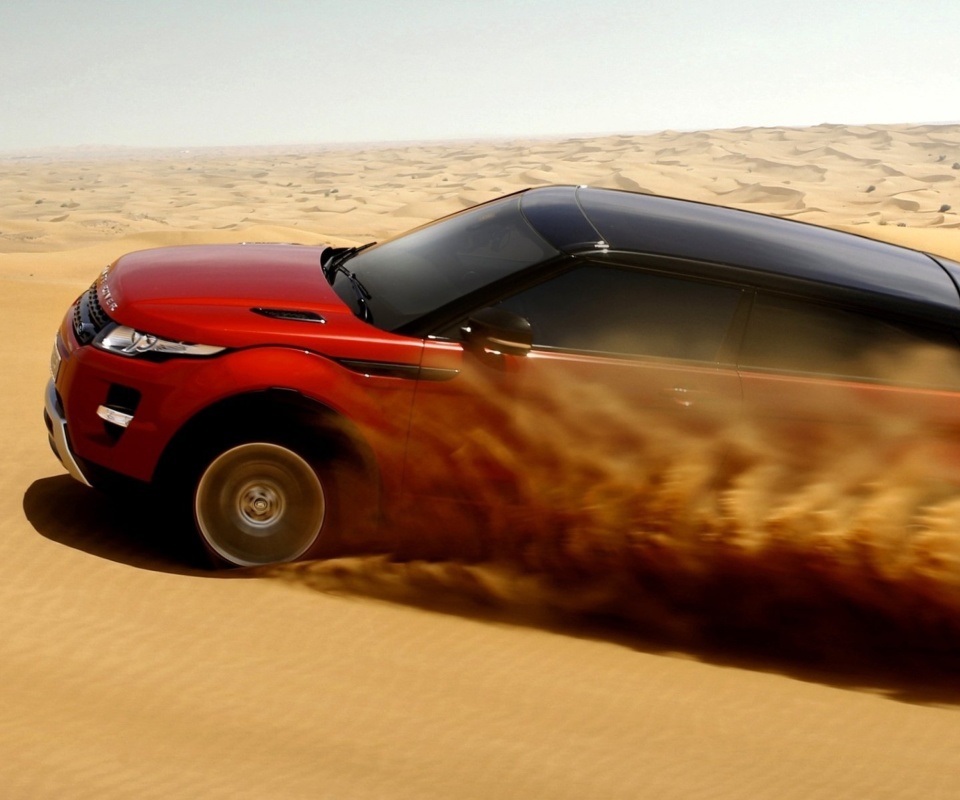 Range Rover Evoque Dubai wallpaper 960x800