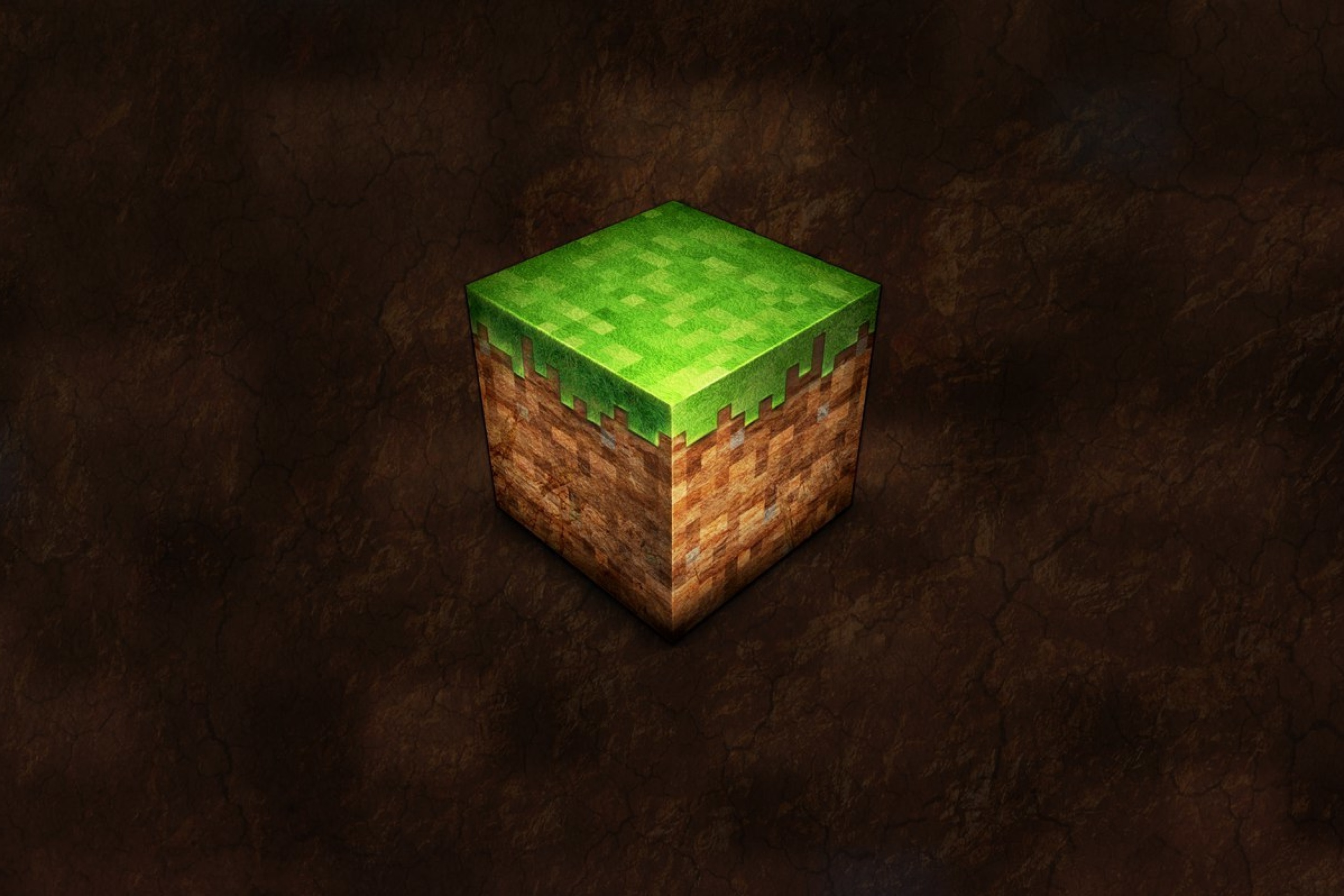 Обои Minecraft Cover 2880x1920