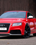 Fondo de pantalla Audi RS5 Red 128x160