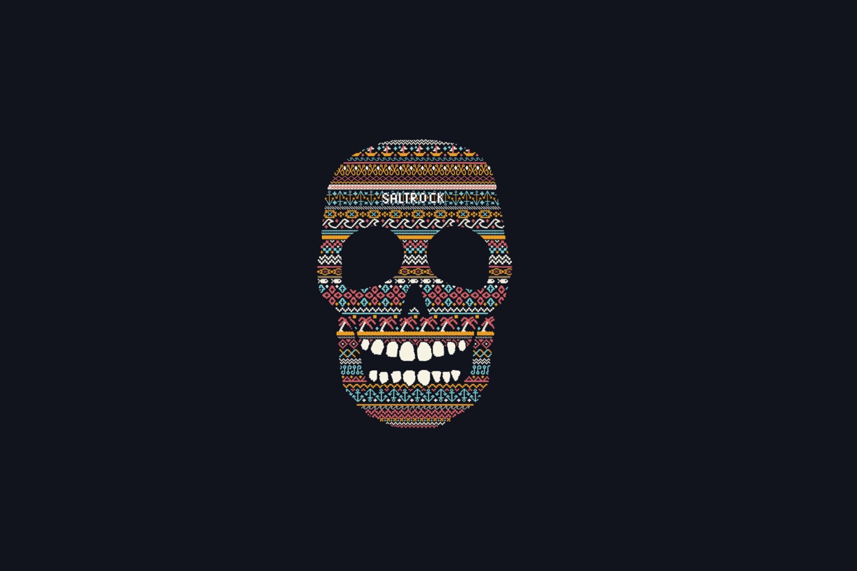 Das Funny Skull Wallpaper 2880x1920