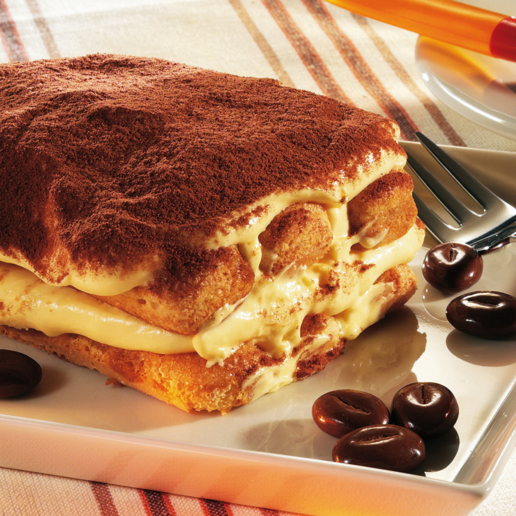 Tiramisu Italian Dessert wallpaper 1024x1024