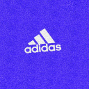Обои Adidas Blue Logo 128x128