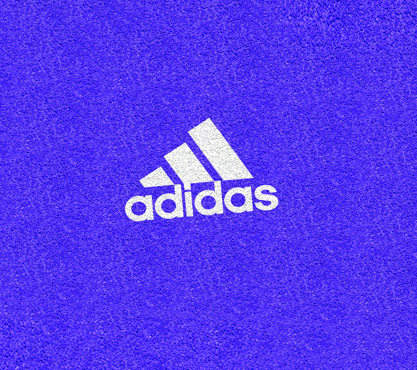 Обои Adidas Blue Logo 1440x1280