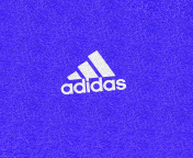Fondo de pantalla Adidas Blue Logo 176x144