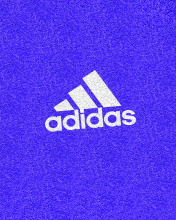 Adidas Blue Logo wallpaper 176x220
