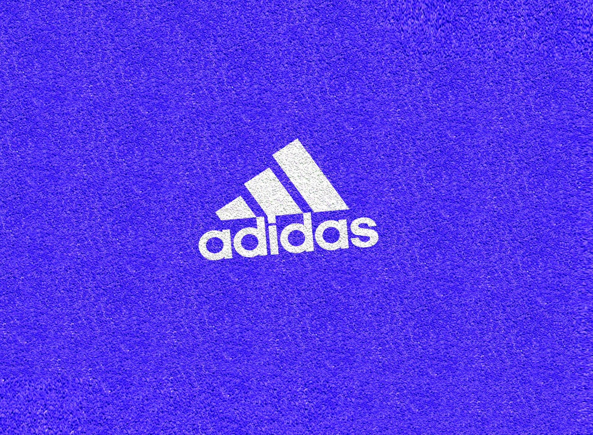 Fondo de pantalla Adidas Blue Logo 1920x1408