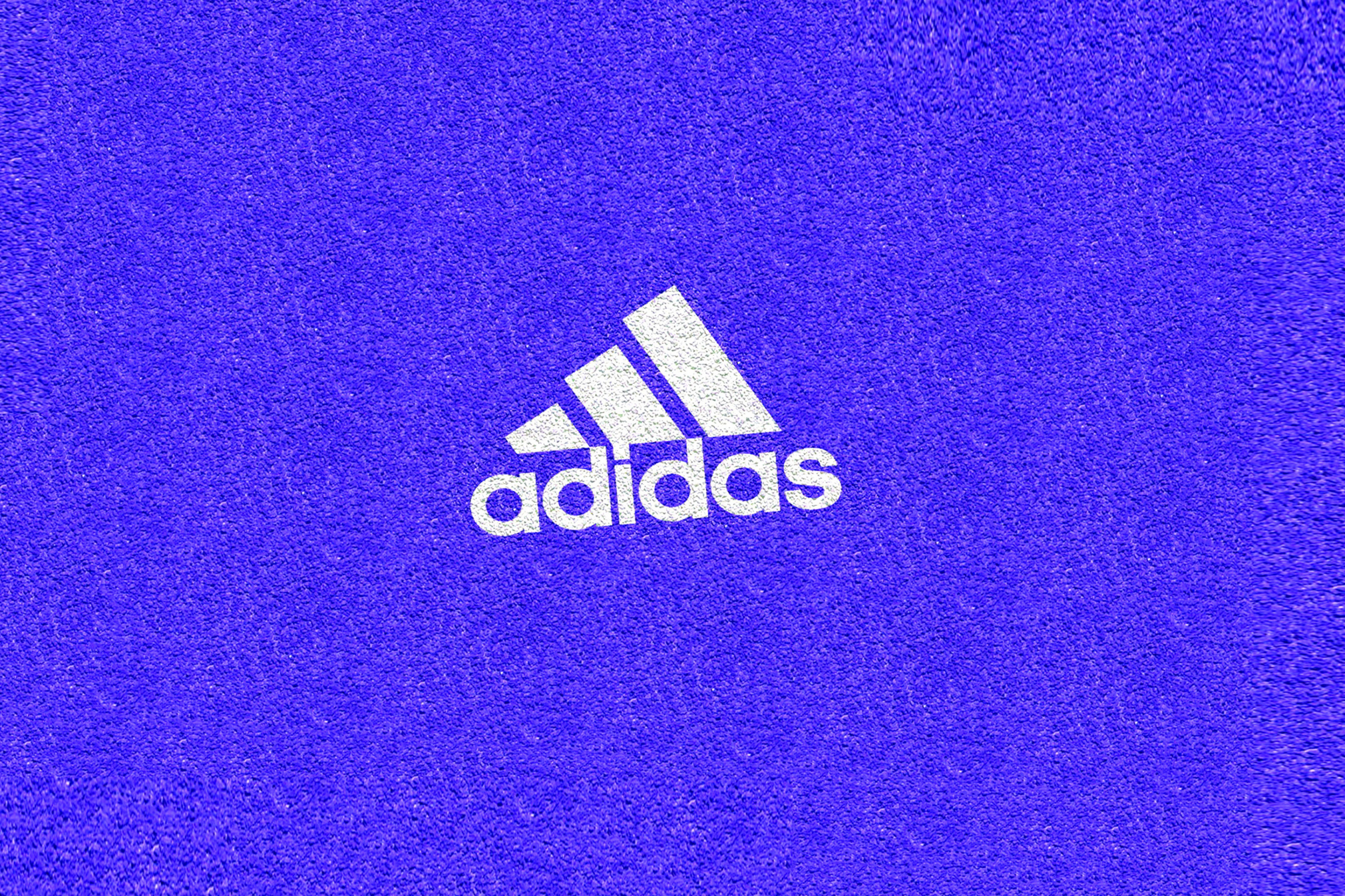 Fondo de pantalla Adidas Blue Logo 2880x1920
