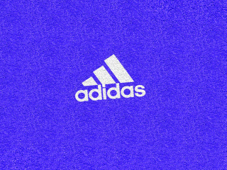 Das Adidas Blue Logo Wallpaper 320x240
