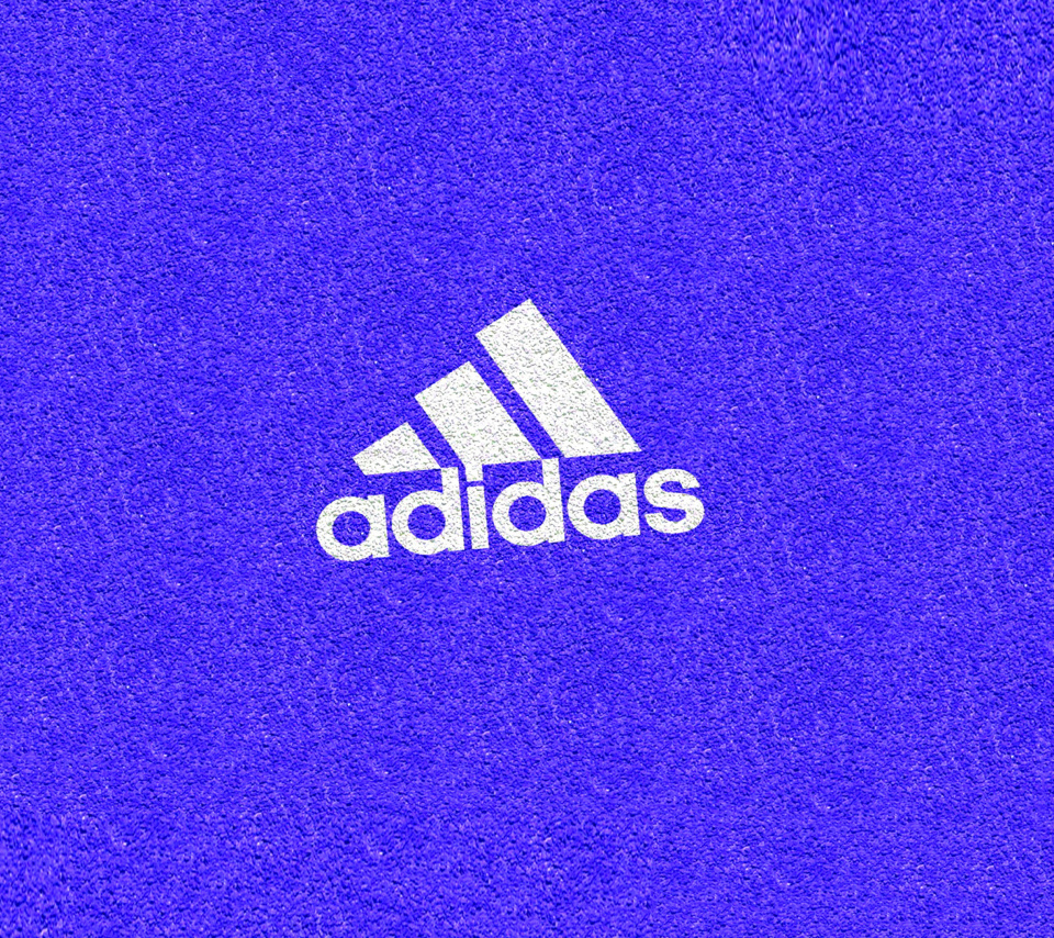 Das Adidas Blue Logo Wallpaper 960x854