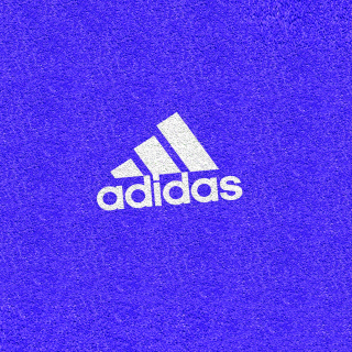 Adidas Blue Logo - Obrázkek zdarma pro iPad