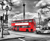Das Trafalgar Square London Wallpaper 176x144