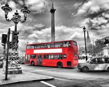 Das Trafalgar Square London Wallpaper 220x176