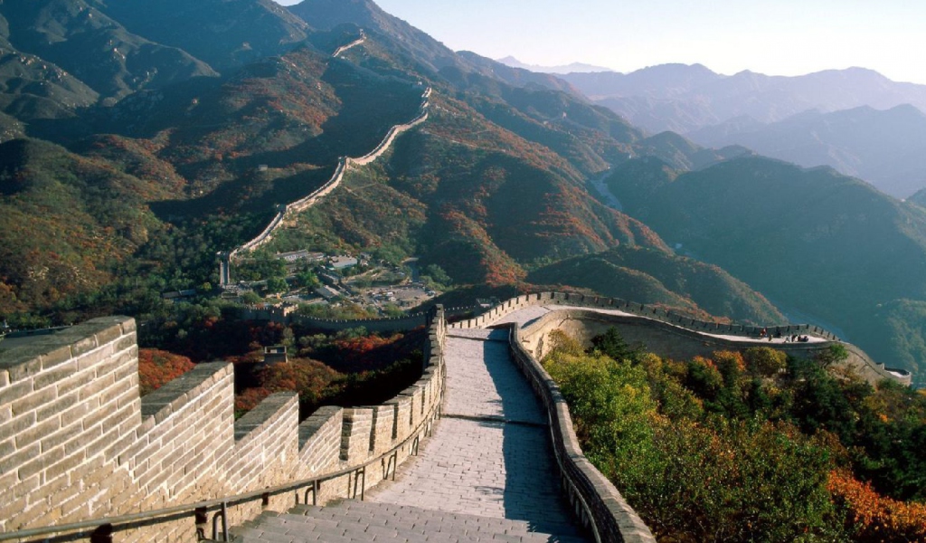 Das Great Wall Of China Wallpaper 1024x600