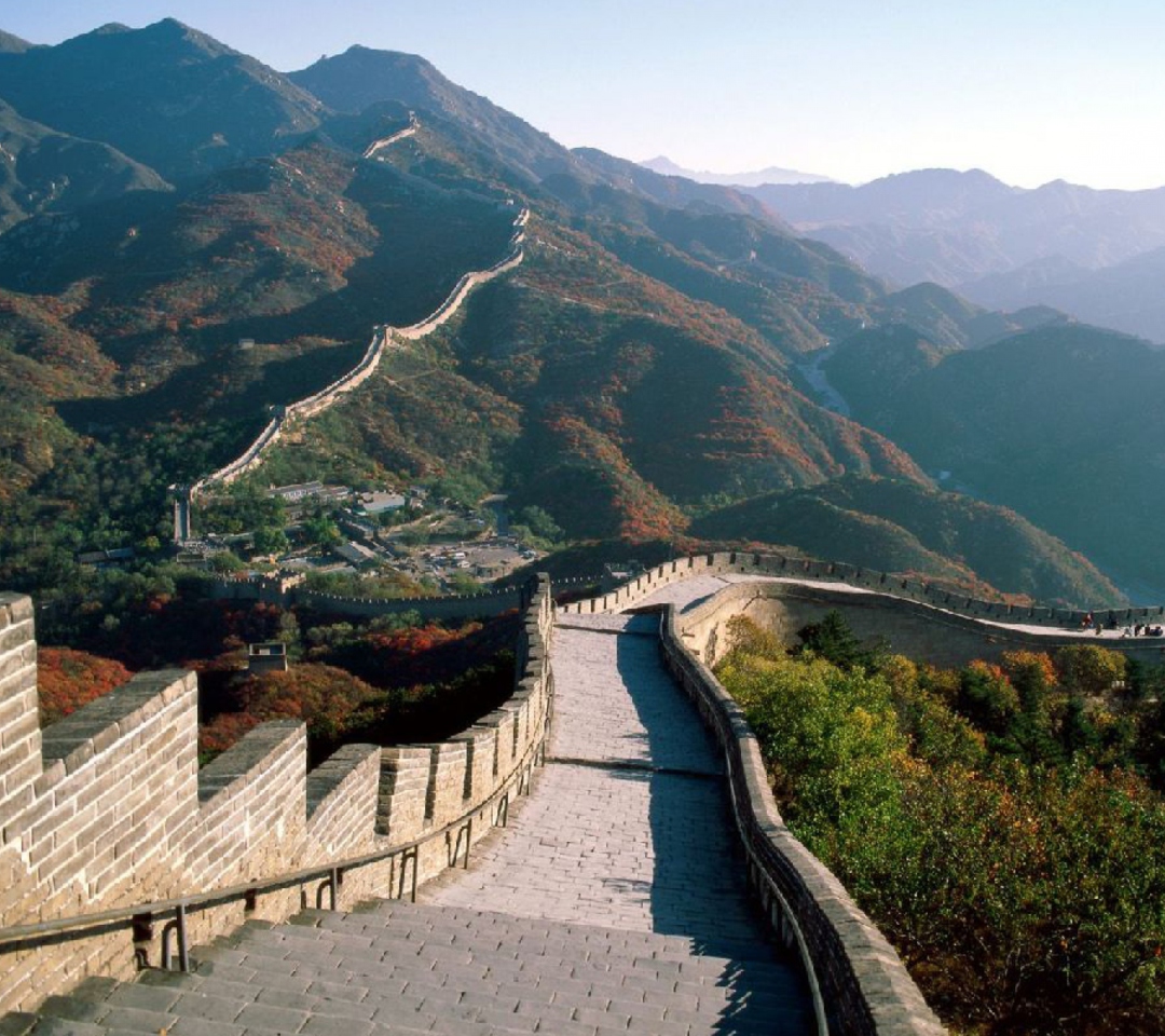 Das Great Wall Of China Wallpaper 1080x960