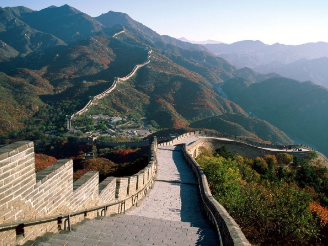 Обои Great Wall Of China 640x480