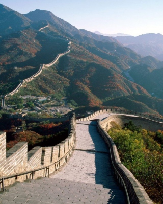 Kostenloses Great Wall Of China Wallpaper für Nokia X7