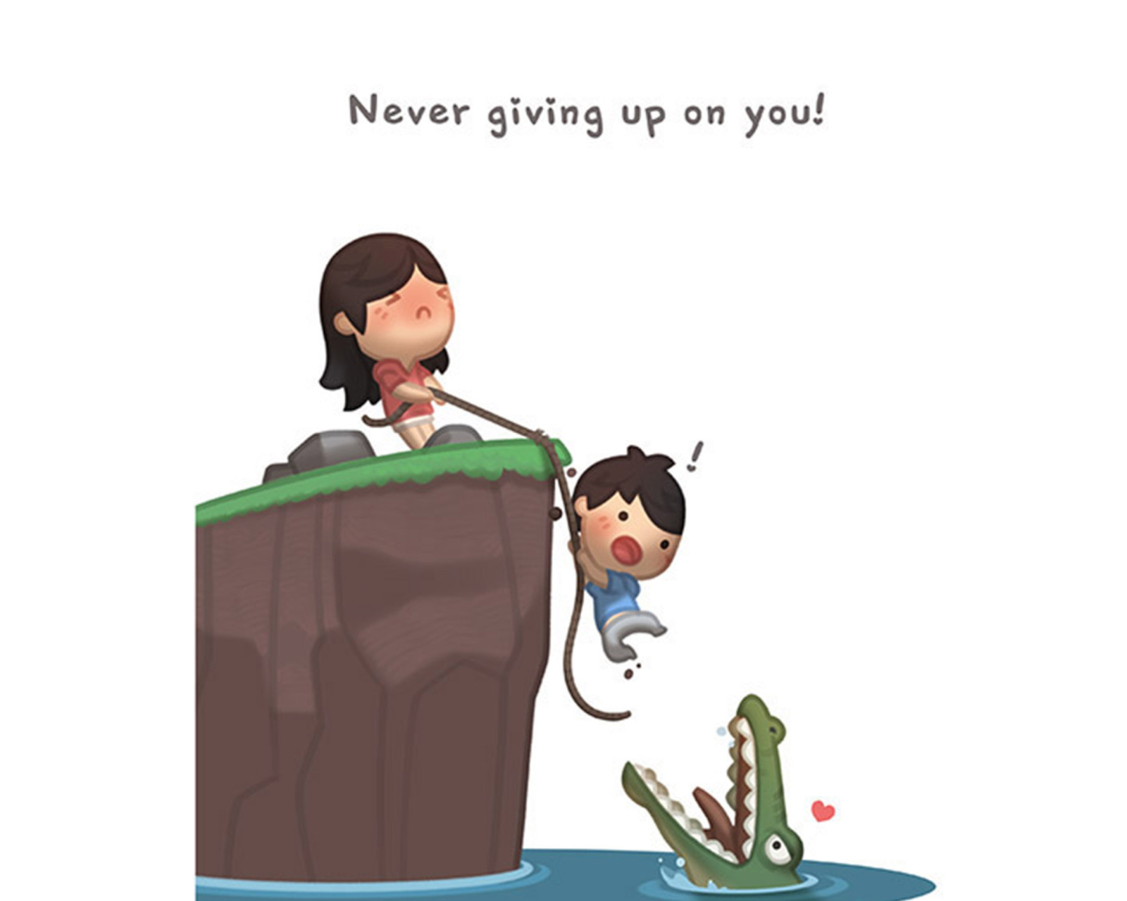 Love Is - Never giving up on you wallpaper 1600x1280