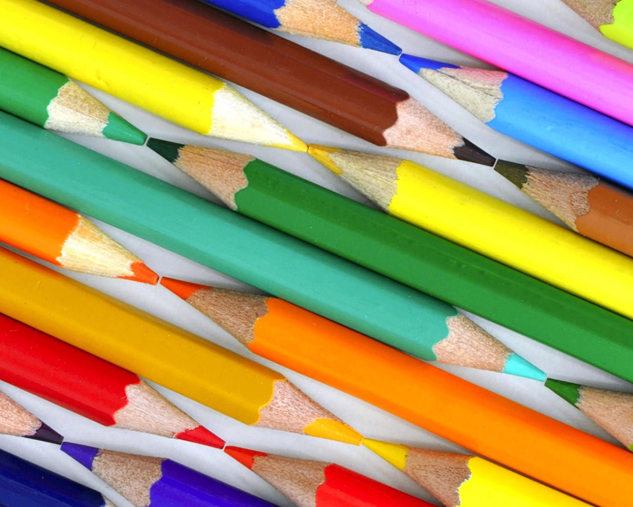 Das Colored Pencils Wallpaper 1280x1024
